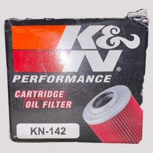 K&N Engineering KN-142 Performance Powersports Oil Filter for Motorbikes